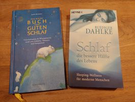 2 Bücher für besseren Schlaf