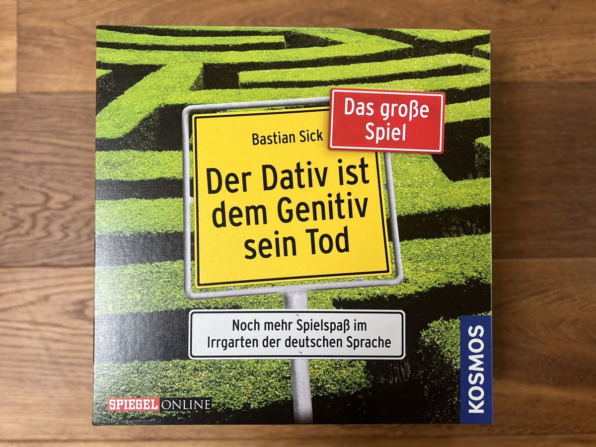 Kosmos Giochi: Der Dativ ist dem Genitiv sein Tod – Nuovo e nell'imballaggio originale da Stettlen venduto da t.rentsch