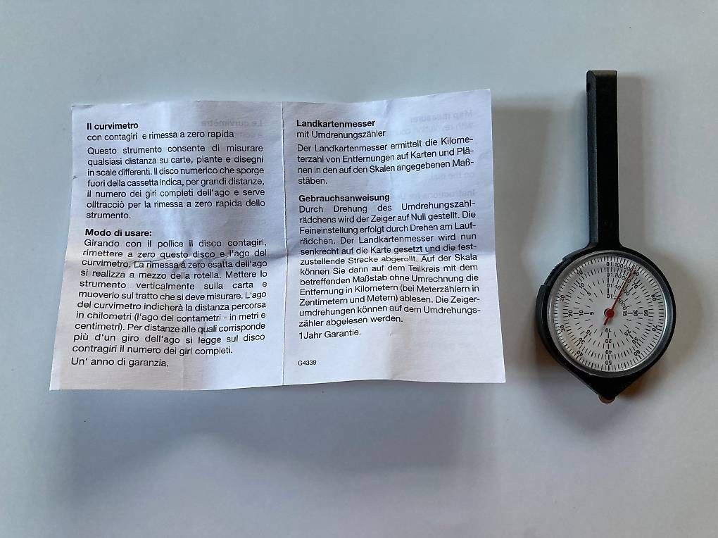 Misurare: Landkartenmesser – Usato da Stadel venduto da mont71