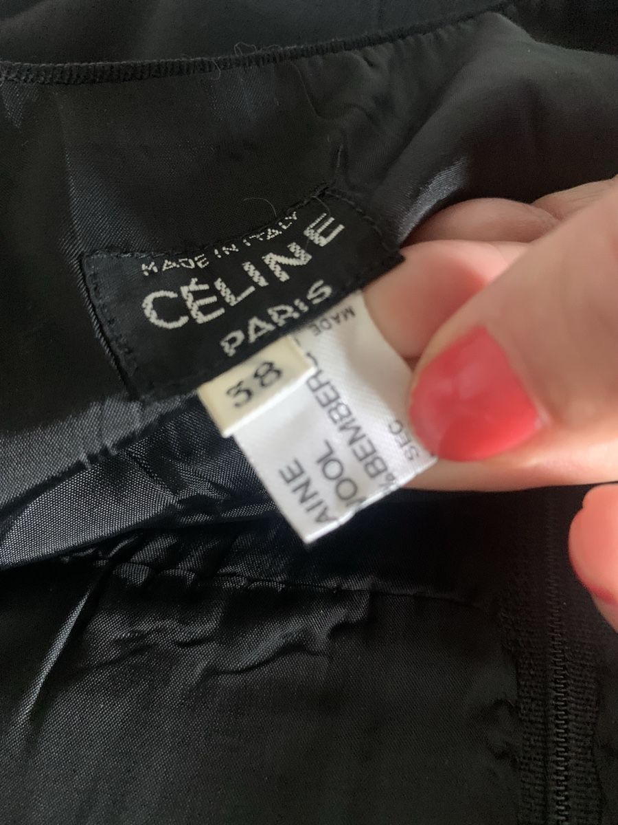 Gonne: Celine jupe blau wolle – Usato da Zürich venduto da Nikuska32 5