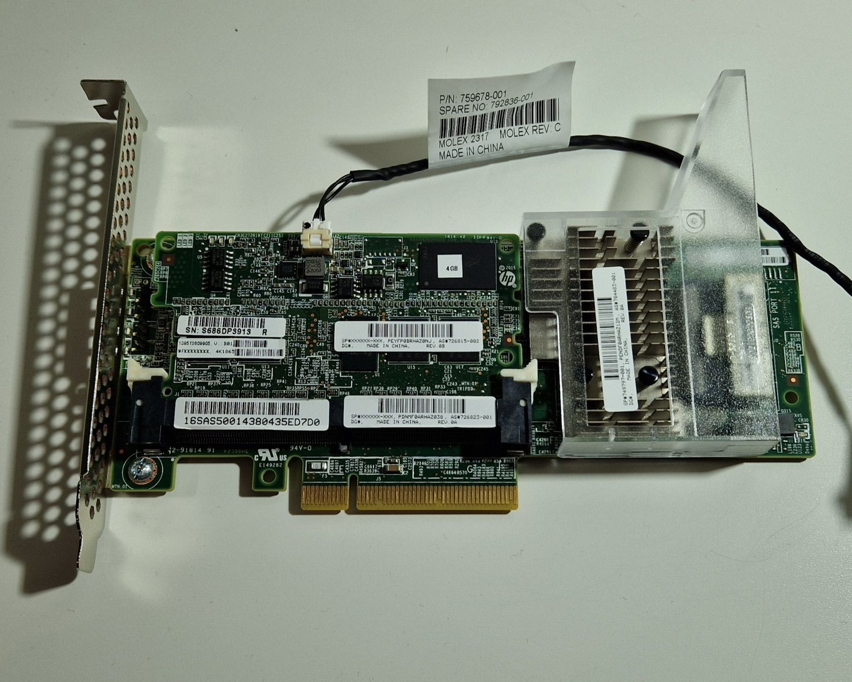 HP/HPE P440 SAS/SATA Raid Contr. 12G 2GB Cache 749797-001 (Gebraucht ...