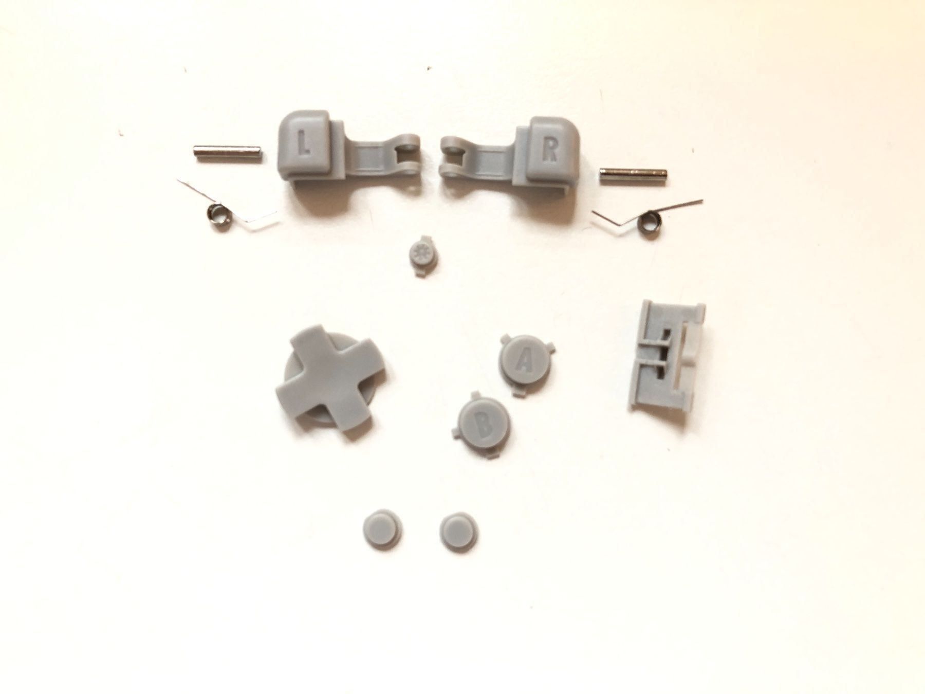 Nintendo Console: Game Boy Advance SP gray buttons set – Usato da Lugano venduto da Mat_0_taM 1