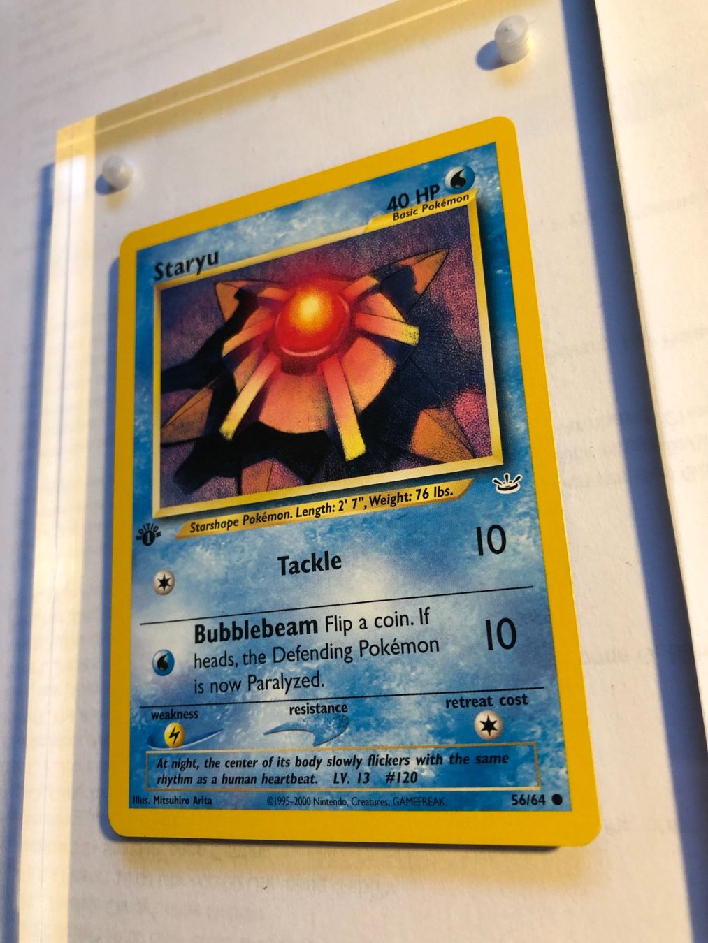 Sammelbilder & Trading cards: Staryu 1st Neo Revelation - MINT - ab 1.- – Gebraucht aus Giubiasco von dan_pr8b 2