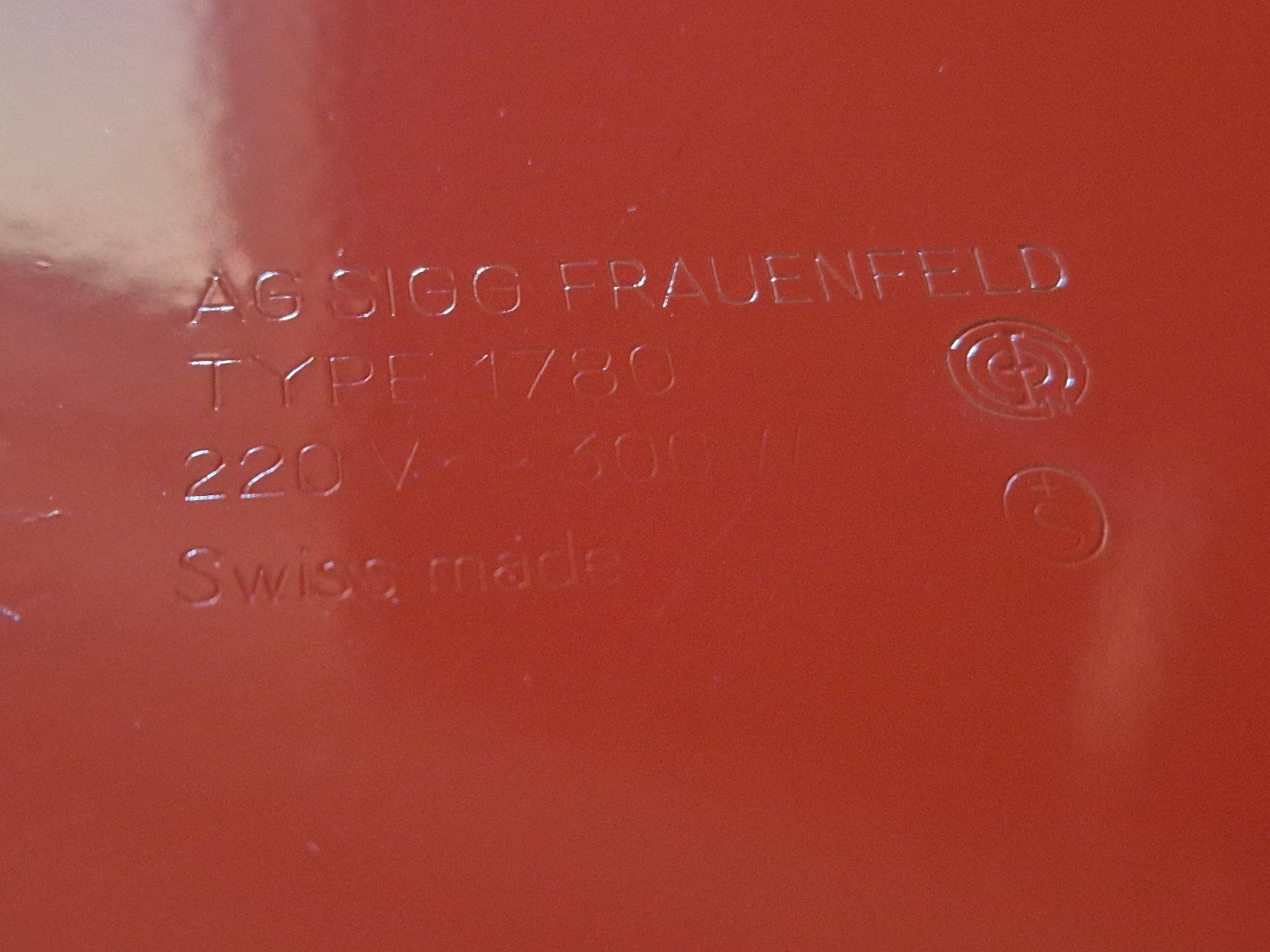 Sigg Elettrodomestici da cucina: SIGG Dörrex Typ 1780 Orange Dörrgerät 4 Gitter + Manual – Usato da Monthey venduto da McAuthor 7