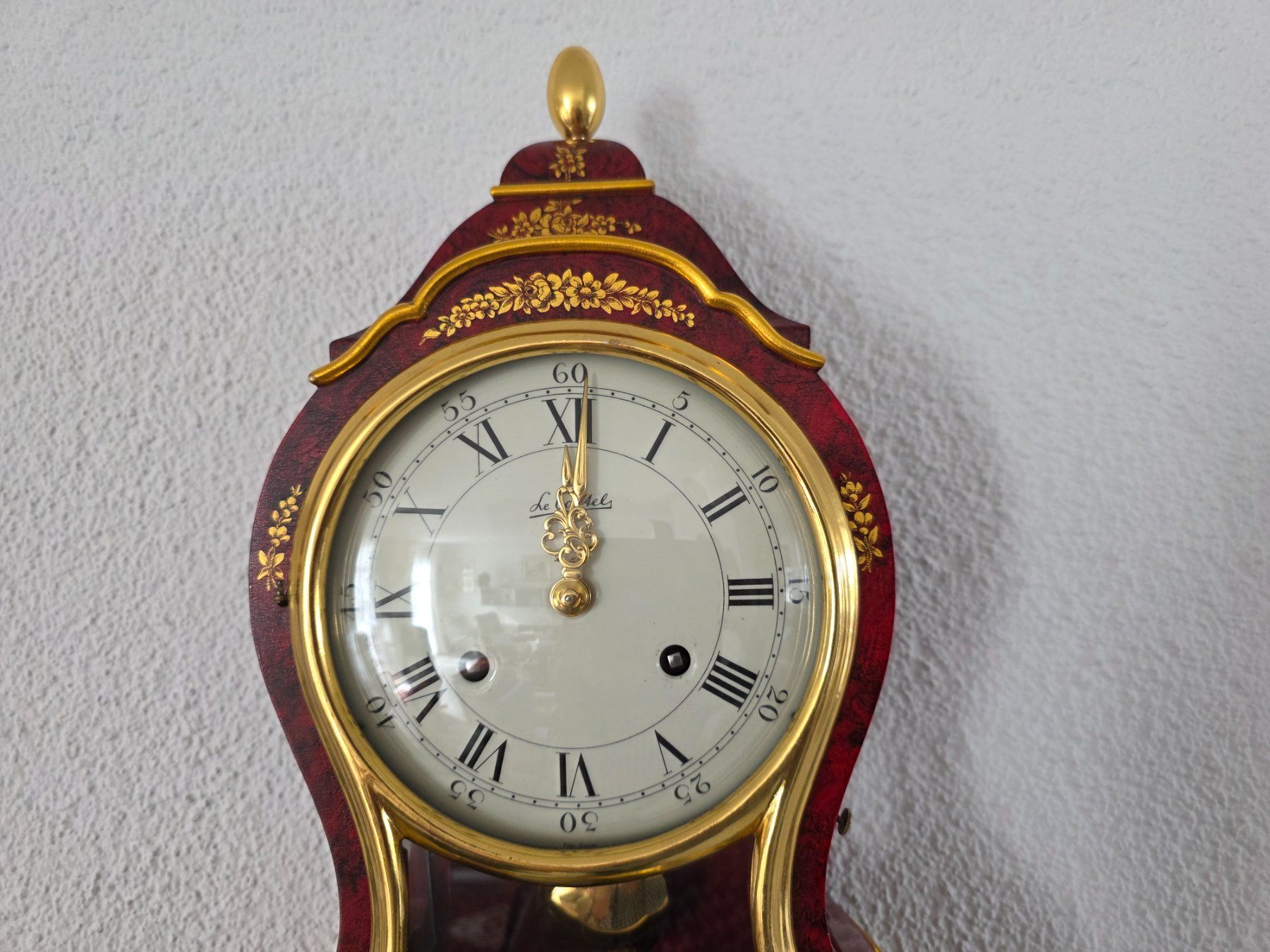 Orologi da terra & Orologi da parete: Le Castel Pendule rot/gold – Difettoso da Burgdorf venduto da lis_2fqv 2