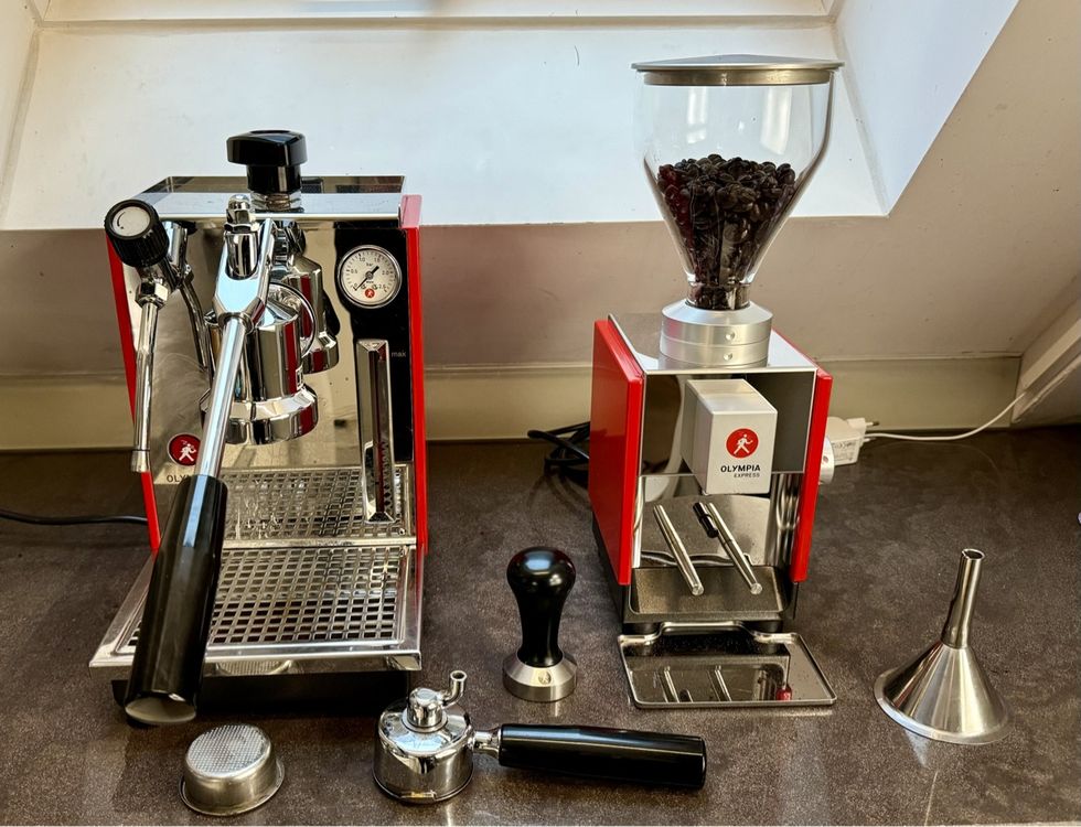 Espresso Olympia Cremina & Kaffeemühle Olympia Kaufen auf Ricardo