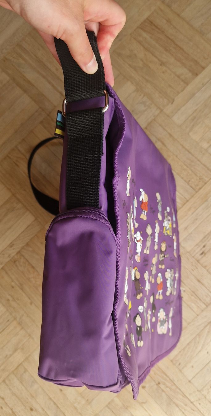 Nici Borse & Zaini: Nici Tasche violett – Usato da Klosters Dorf venduto da sel_p9wx 5