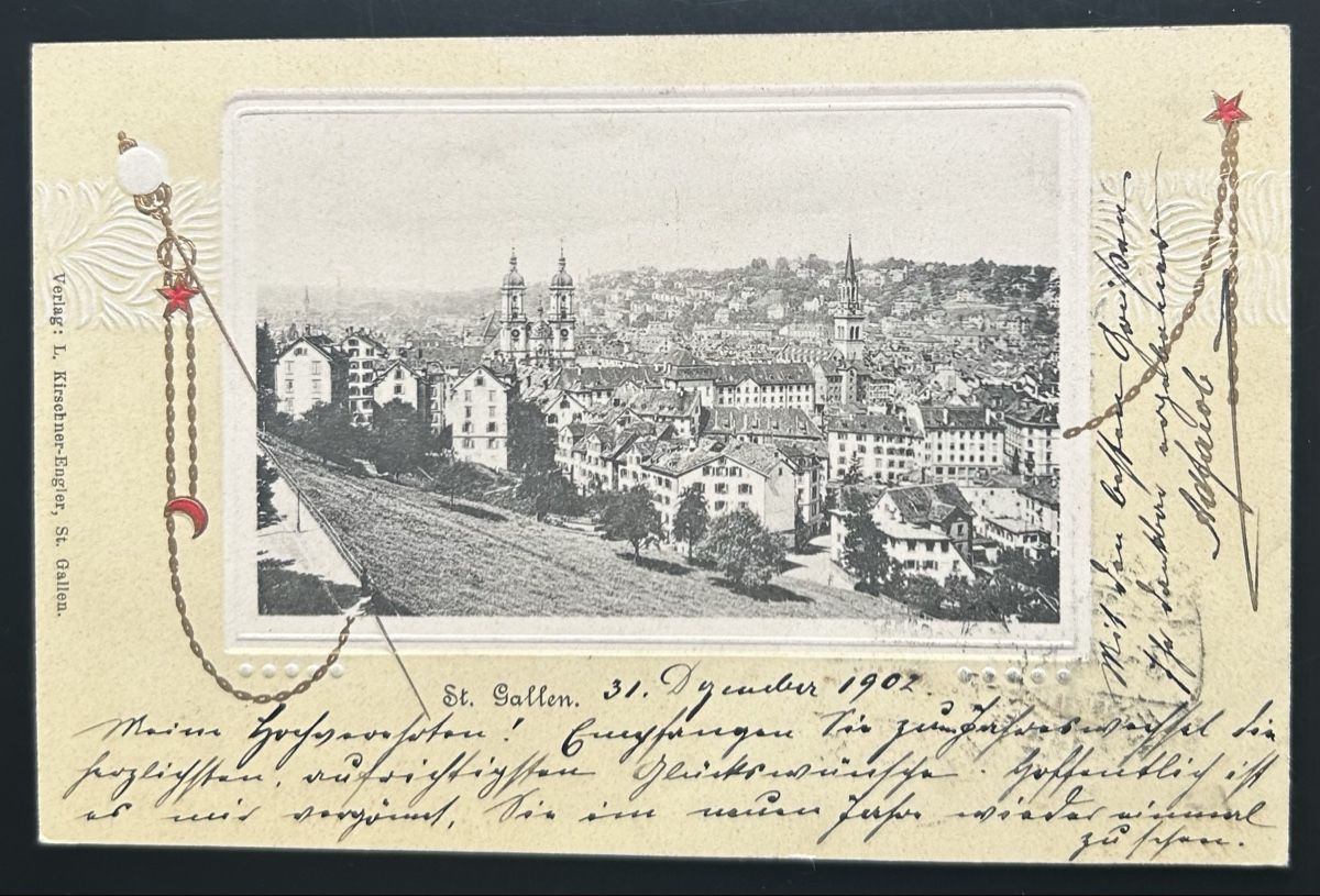 Cartoline postali: Prägekarte St.Gallen – Usato da Horw venduto da Tellbub