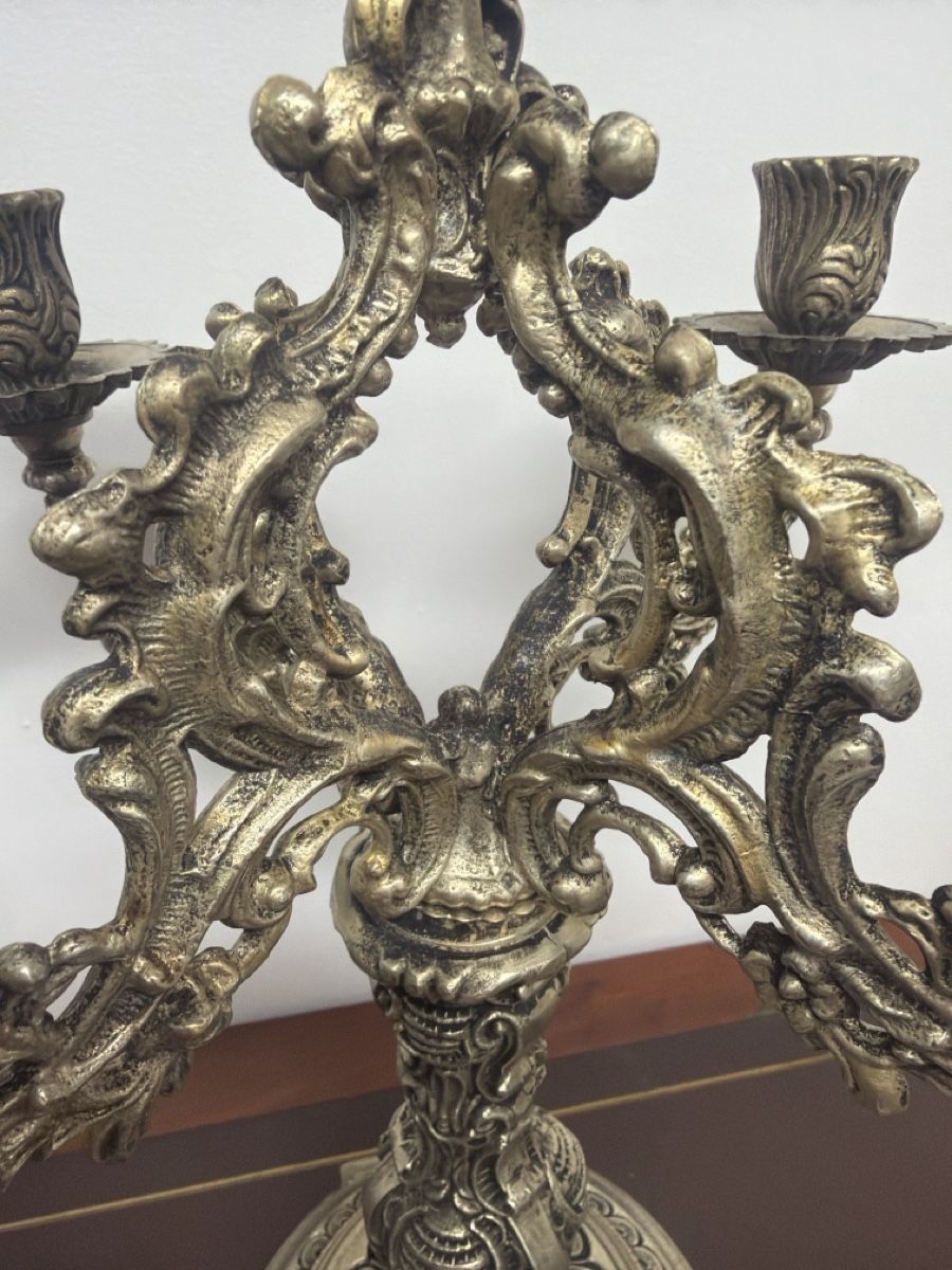 Portacandele: Paire de chandeliers – Usato da Bôle venduto da K200C 5
