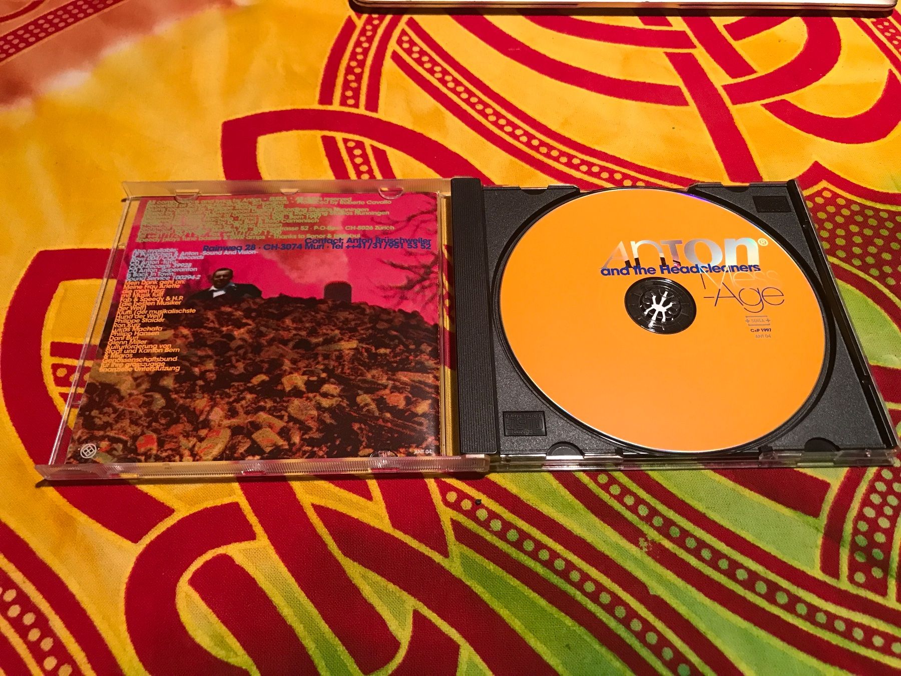 CD: CD Anton And The Headcleaners "Mess-Age" – Usato da Morschach venduto da burgo007 1