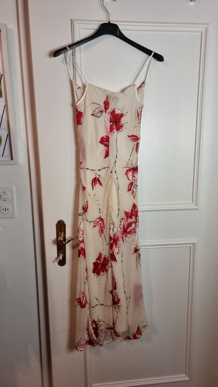 H&M Vestiti: Blumen Maxikleid Gr.32 Seide, Boho ,  Ibiza Still – Usato da Wald ZH venduto da CapLux 5