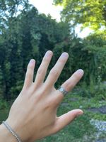 Eleganter Ring aus Edelstahl (18mm) Modering Modeschmuck