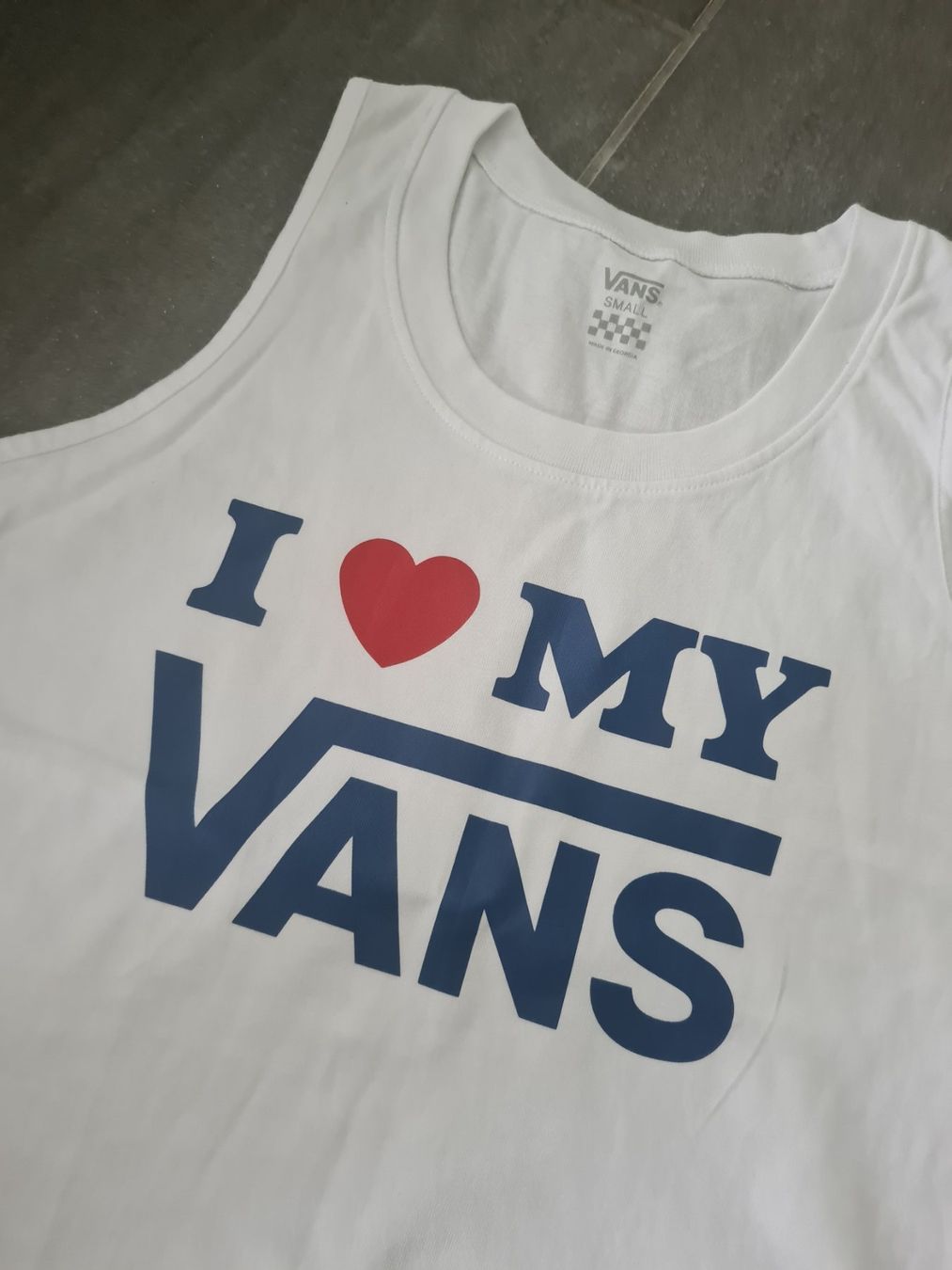 Vans Camicette, T-shirt & Top: VANS Tank Top weiss – Nuovo (secondo la descrizione) da Mezzovico venduto da maemy 1