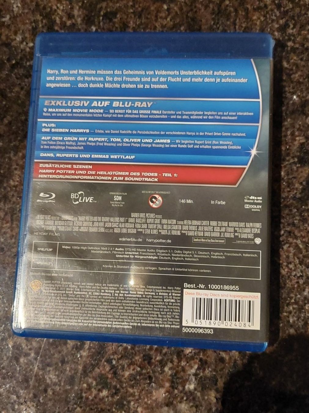 Alle DVDs: Blu-ray Harry Potter – Gebraucht aus Erlinsbach von pfunky 1