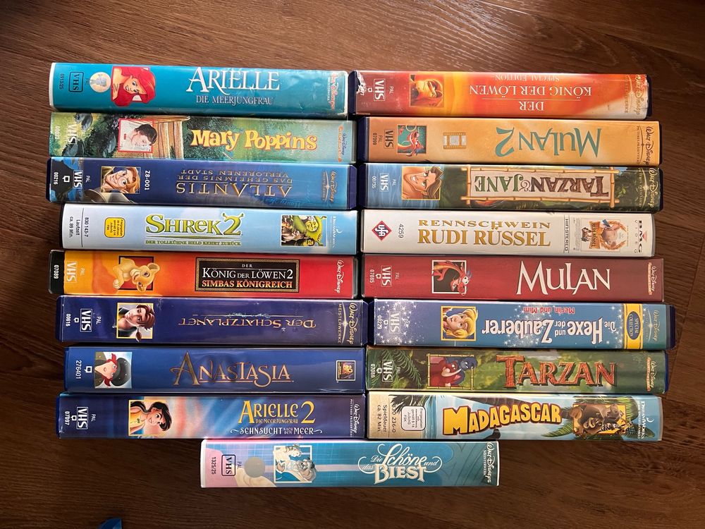 VHS Videokassetten Disney Kinderfilme | Kaufen Auf Ricardo