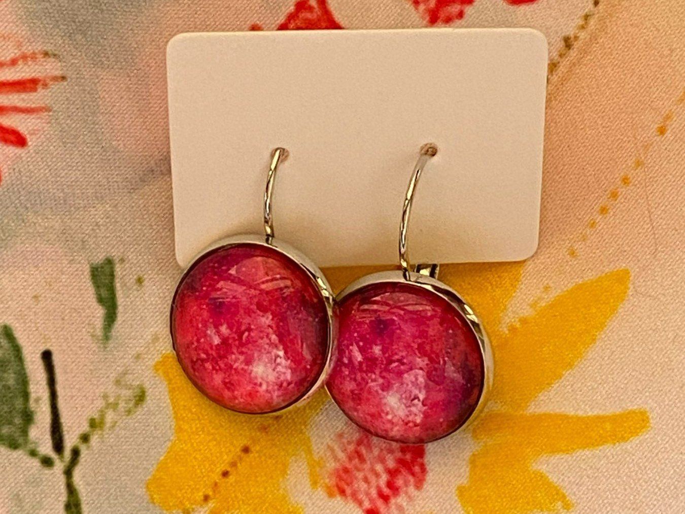 Orecchini pendenti & Orecchini a lobo: OHRHÄNGER PINK-DAMEN – Nuovo e nell'imballaggio originale da Meienried venduto da ManuelaBoutique 3