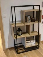 Regal Metall Holz Design Top Zustand (ohne Deko) 🖤