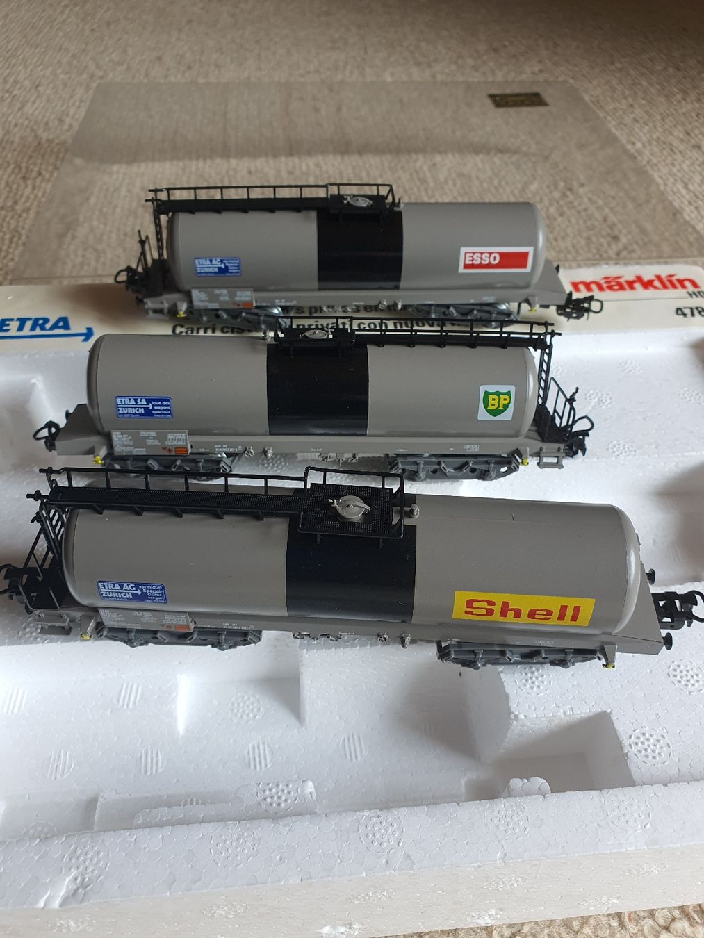 Märklin Modellini di ferrovie: Coffret Wagons Citernes 4788 – Usato da Lavey-Village venduto da Lofoten93 2