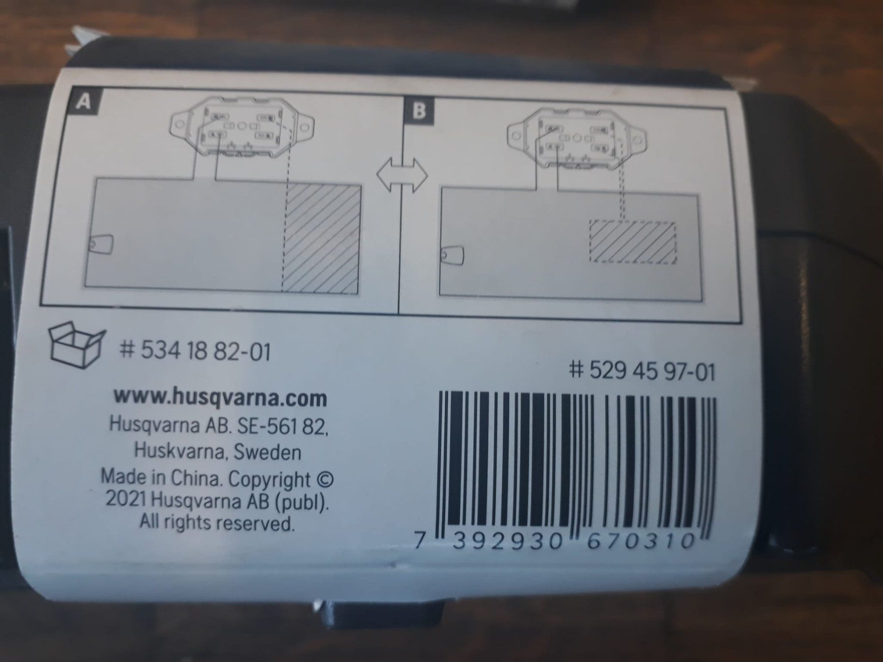Husqvarna Tagliaerba: Husqvarna Flächen-Switch Automower – Nuovo e nell'imballaggio originale da Niederglatt ZH venduto da Hinti50 1