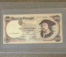 Billet 500 escudos 25 janvier 1966