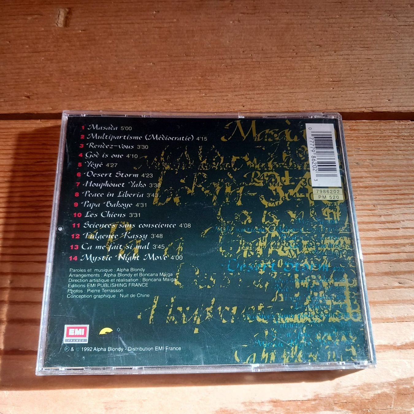 CD: Alpha Blondy - Masada – Usato da Ganterschwil venduto da zaz_h9b6 2