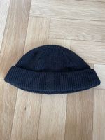 Winter-Mütze, Rollmütze, Beannie - H&M, schwarz