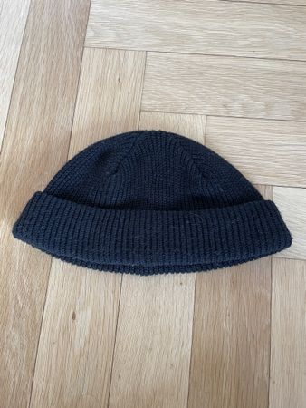 Winter-Mütze, Rollmütze, Beannie - H&M, schwarz