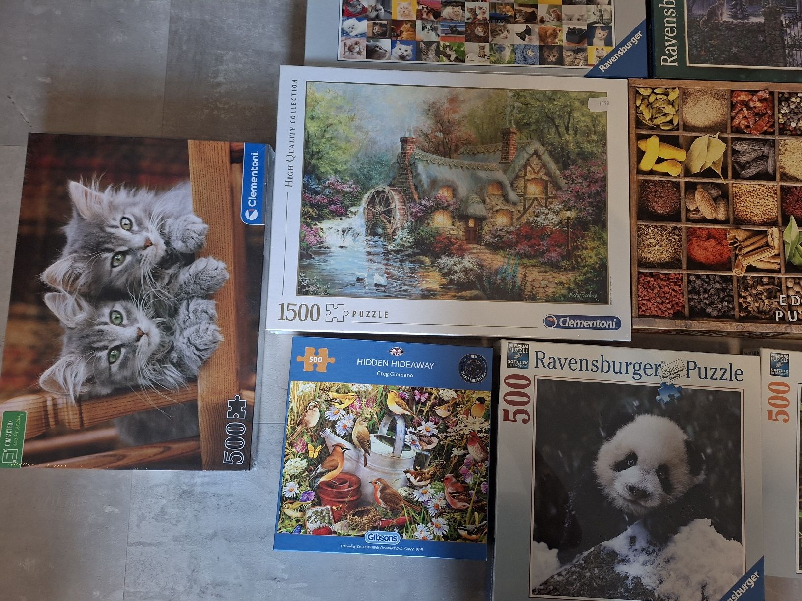 Ravensburger Puzzles: 12 puzzles – Neuf avec emballage d'origine à Monthey par Petit_chat69 3
