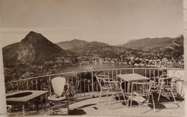LUGANO  - Vista dal Monte Brè  -  1963