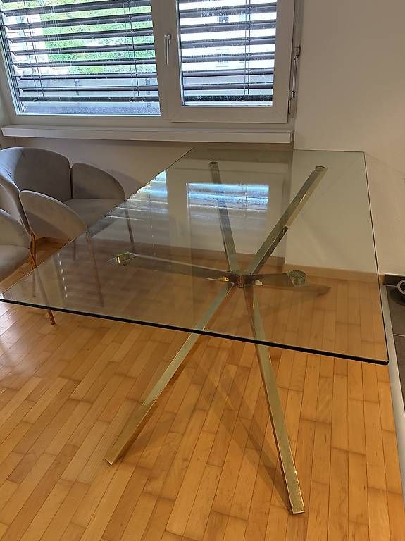 Beliani Tavoli: Glastisch 160 x 90cm – Usato da Schönenwerd venduto da roo_9f5d