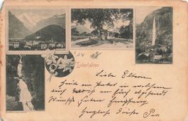 Interlaken (BE) – Ansichten und Staubbachfall
