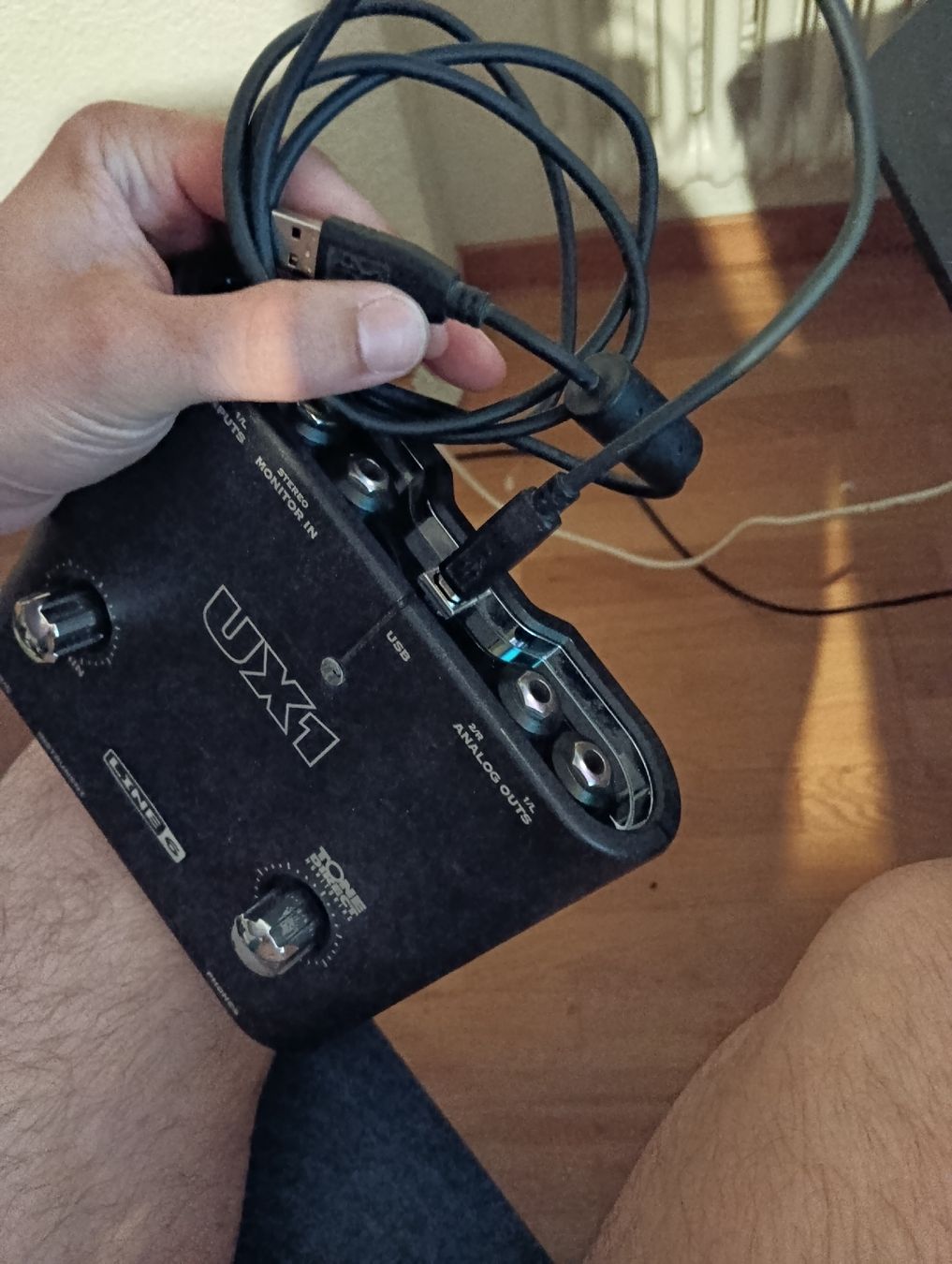 Line 6 Equipement studio: Line 6 UX1 Audio Interface gebraucht guter Zustand – D'occasion à Zürich par TBG021