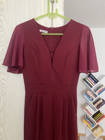 Damen Jumpsuit Wal G. dunkelrot Grösse XS guter Zustand