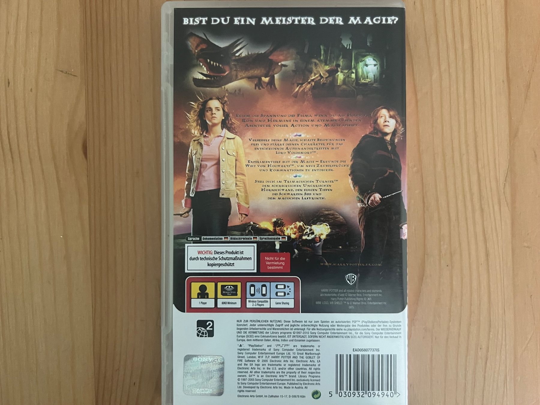 Sony Giochi: PSP Harry Potter und der Feuerkelch – Usato da st.gallen venduto da sophiephie 2