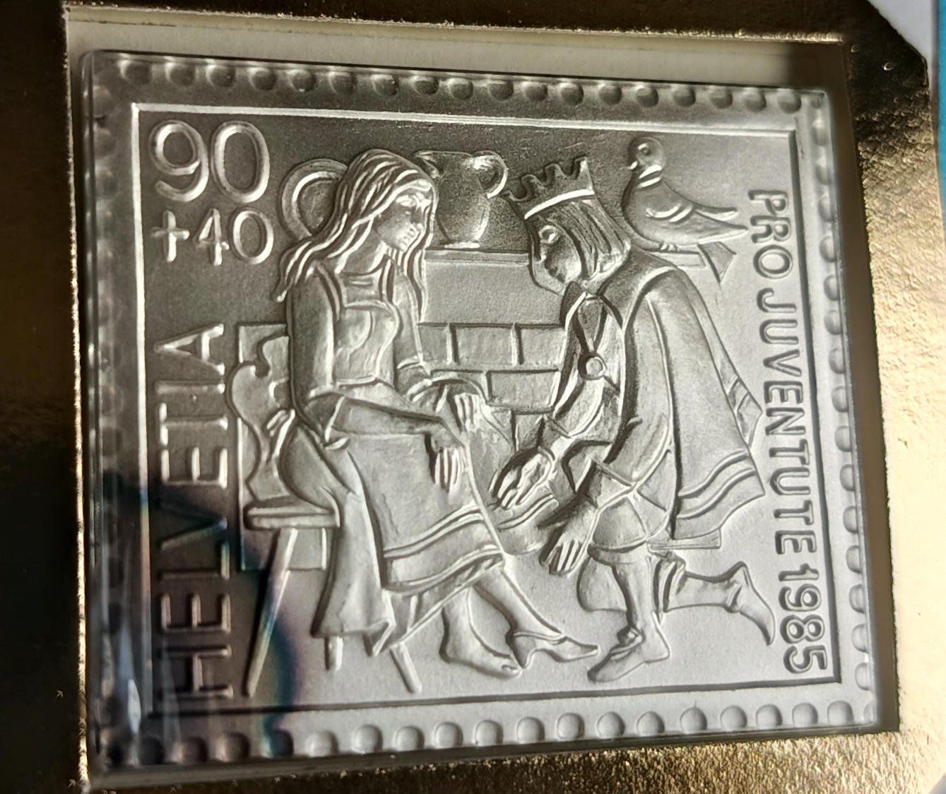 Medaillen: Numisbrief Aschenputtel mit Silbermedaille  ab 1 Fr. !! – Defekt aus Luzern von Vreneli_1 1