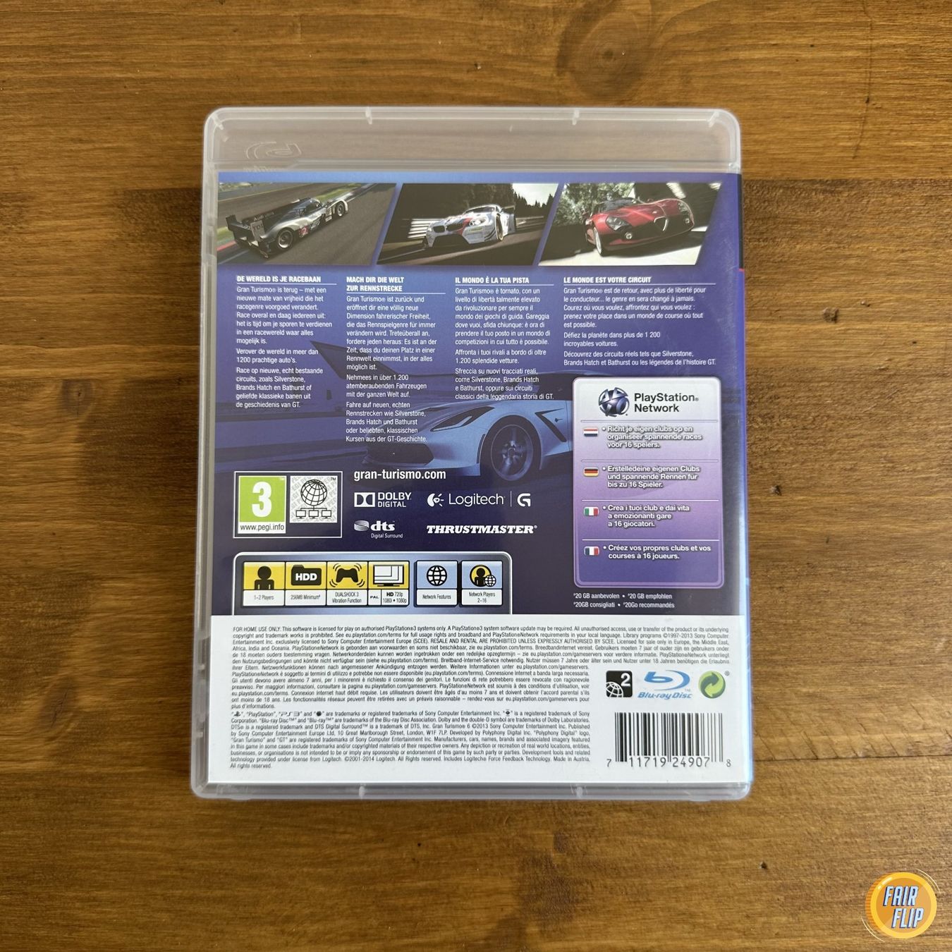Sony Spiele: PS3 Gran Turismo 6 – Gebraucht aus Luzern von fairflip 2