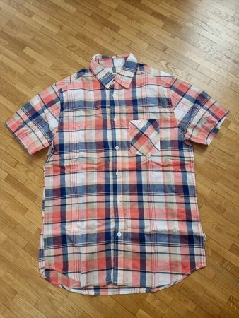 Chemise homme manches courtes à carreaux AIGLE