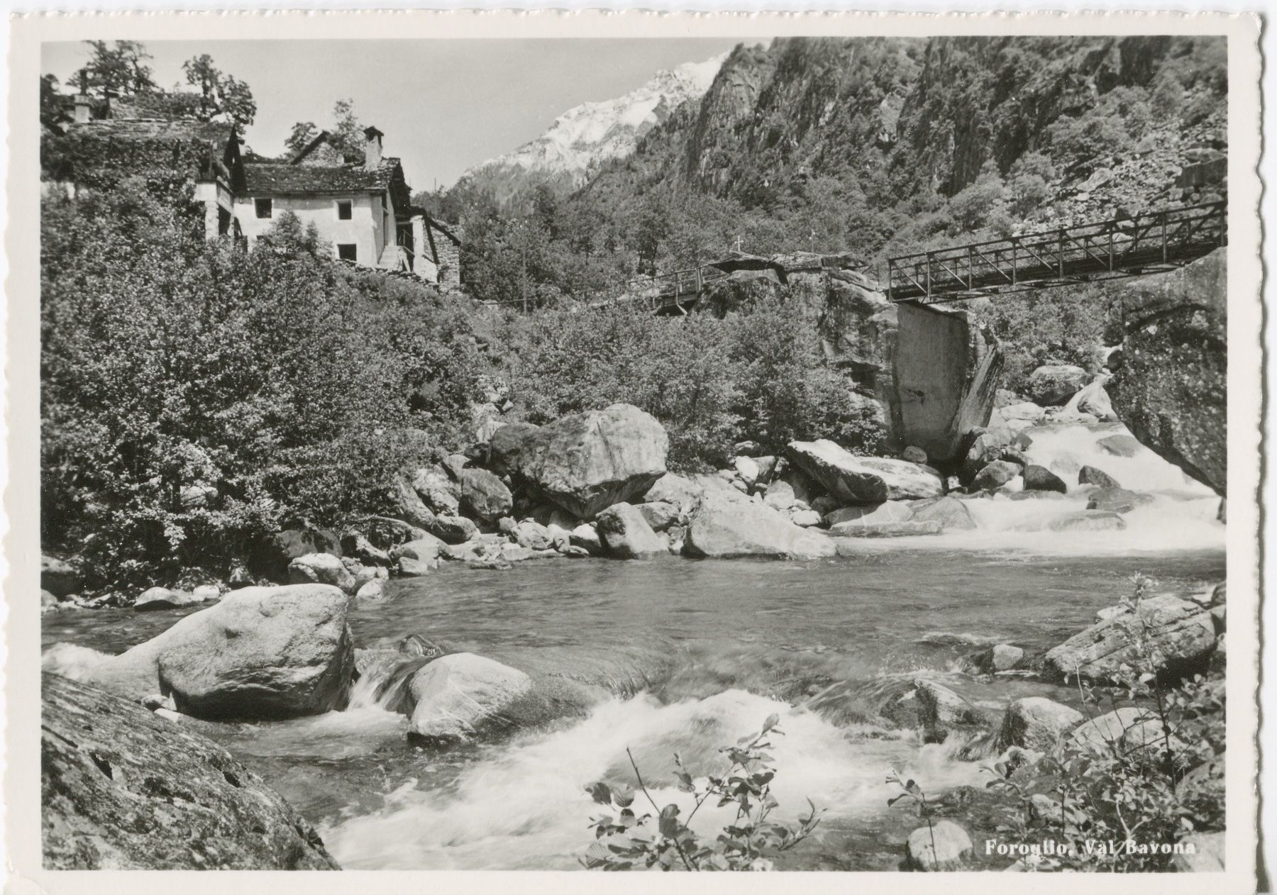 Cartoline postali: Foroglio Val Bavona – Usato da coglio venduto da Tascia1