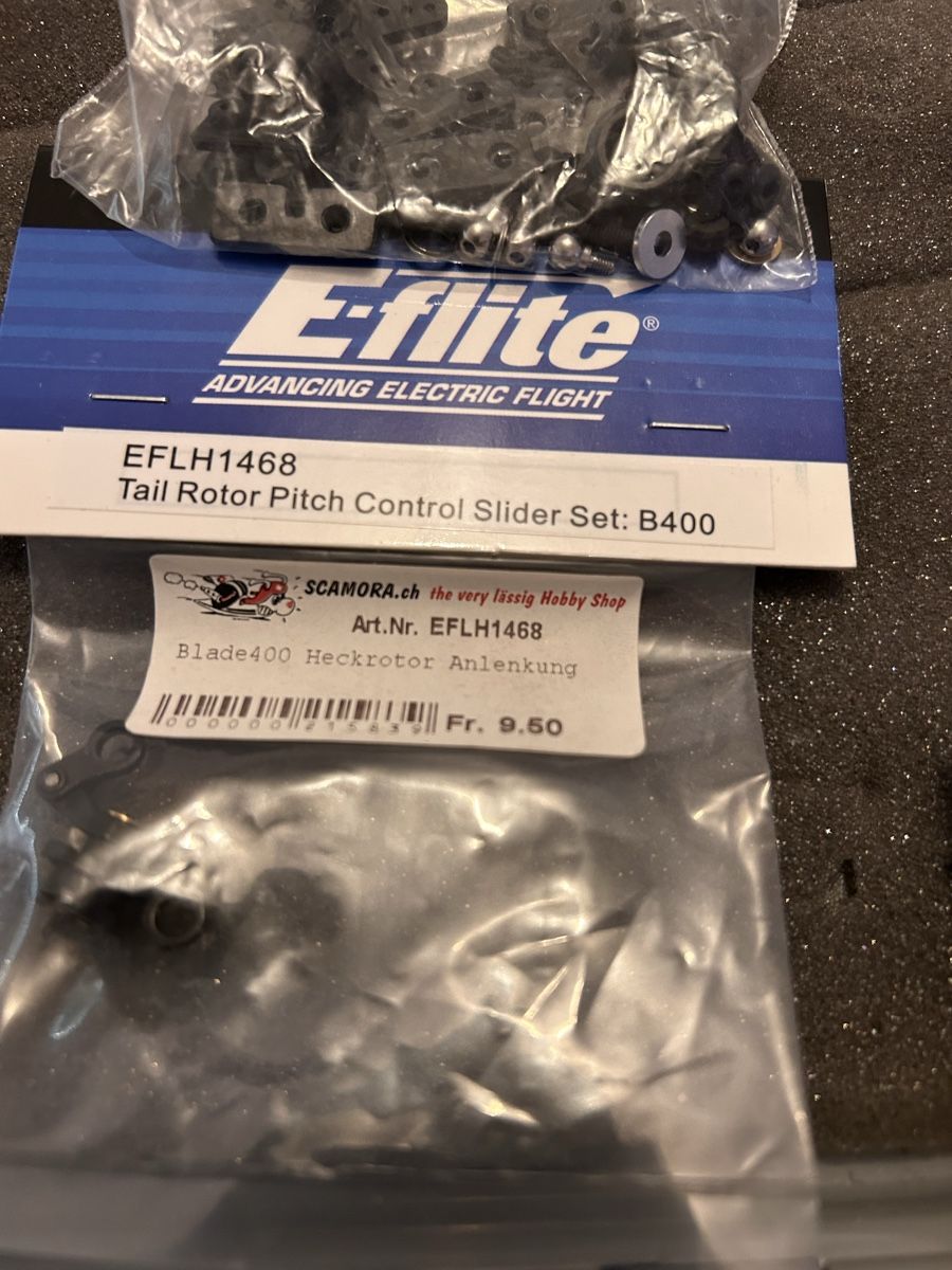 E-Flite RC Modellbau: Pièces détachées pour hélicoptère E-flite Blade 400! – Gebraucht aus Monthey von ase_p2zk 6