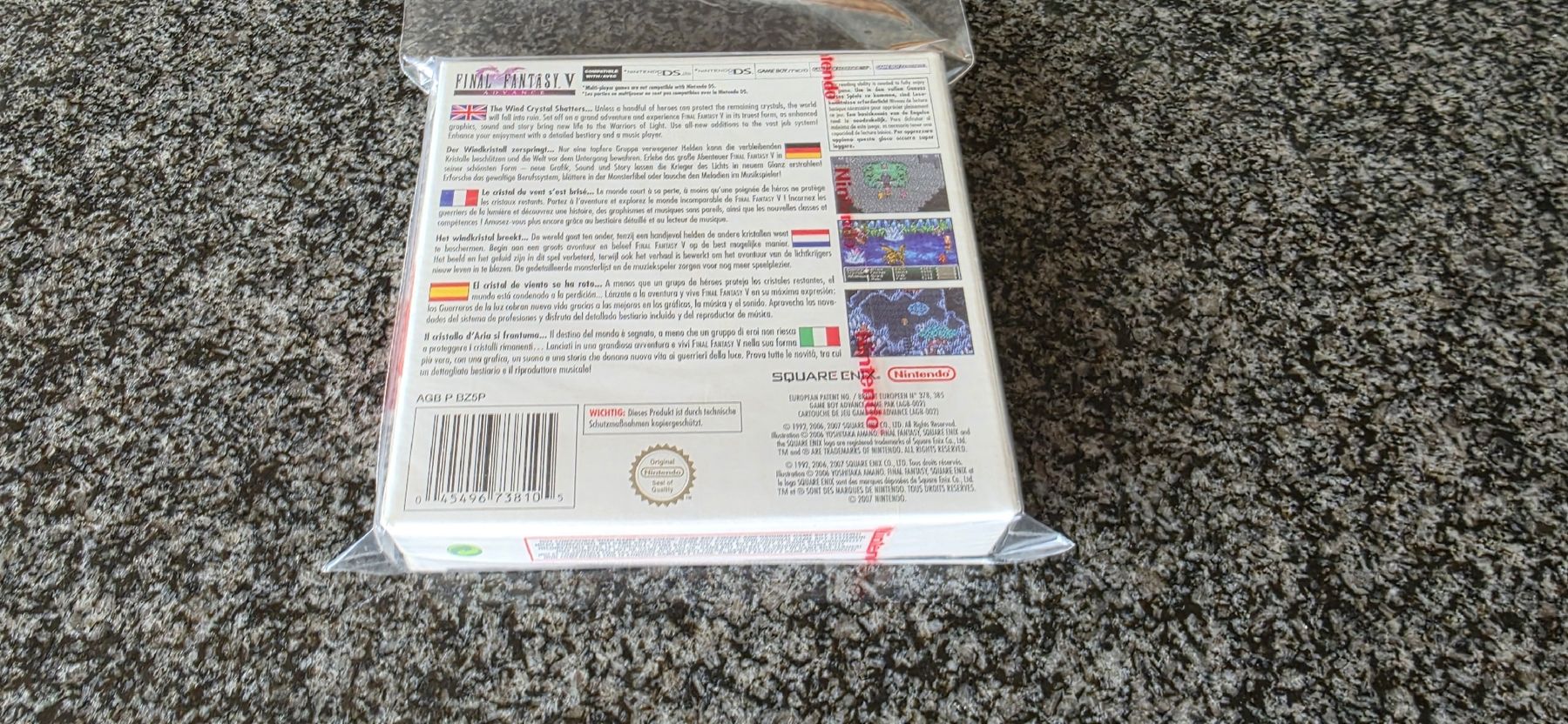 Nintendo Giochi: Final Fantasy 5 V Advance GBA SEALED ORIGINAL – Nuovo e nell'imballaggio originale da Aarau Rohr venduto da Shad 1