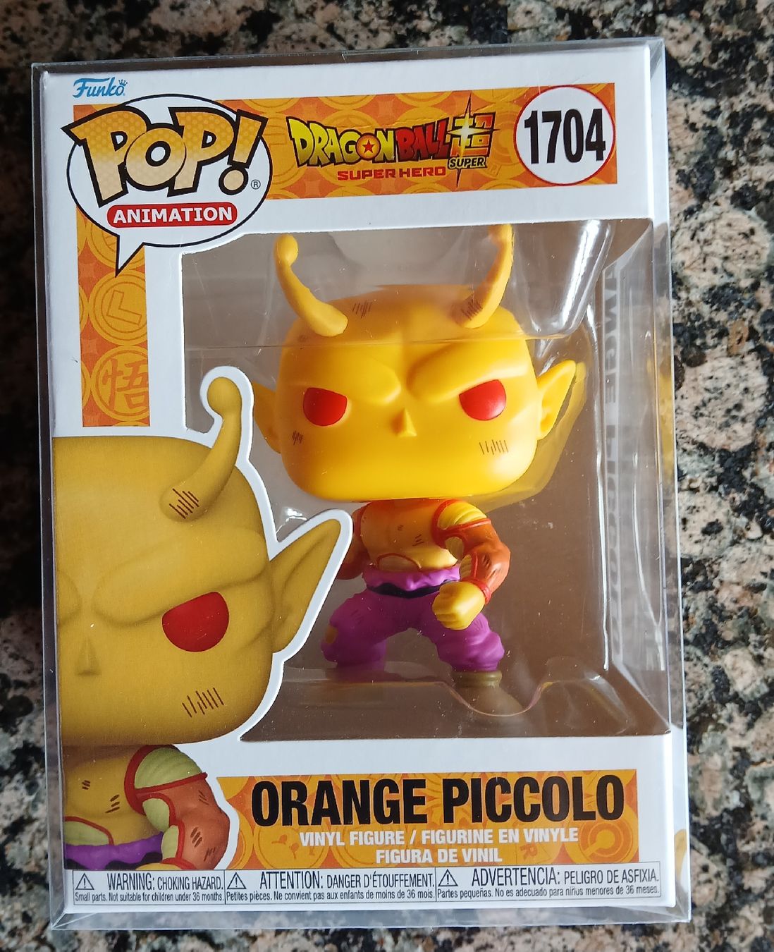 Funko Statuette: Funko Pop 1704 ORANGE PICCOLO – Nuovo e nell'imballaggio originale da Tramelan venduto da Belleza82
