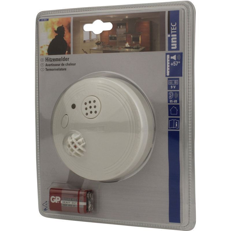 Alarmanlagen: Hitzemelder, Alarm 85 dB, weiss – Neu und originalverpackt aus St. Gallen von cointec 2