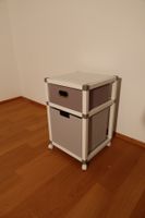 Rollcontainer mit 2 Stoffboxen
