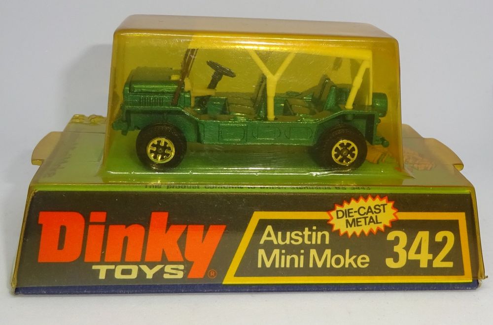 Dinky Toys Austin Mini Moke – Réf. 601 – Échelle 1/43 – Moulé Sous Pression – Occasion