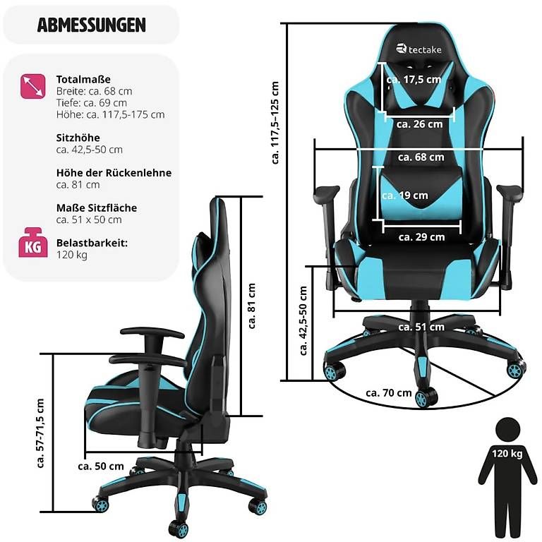 Stühle: Racing Gaming Stuhl Twink – Gebraucht aus Zürich von ceko8048 2
