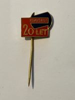 1 Anstecknadel Kovosrot 20 Let