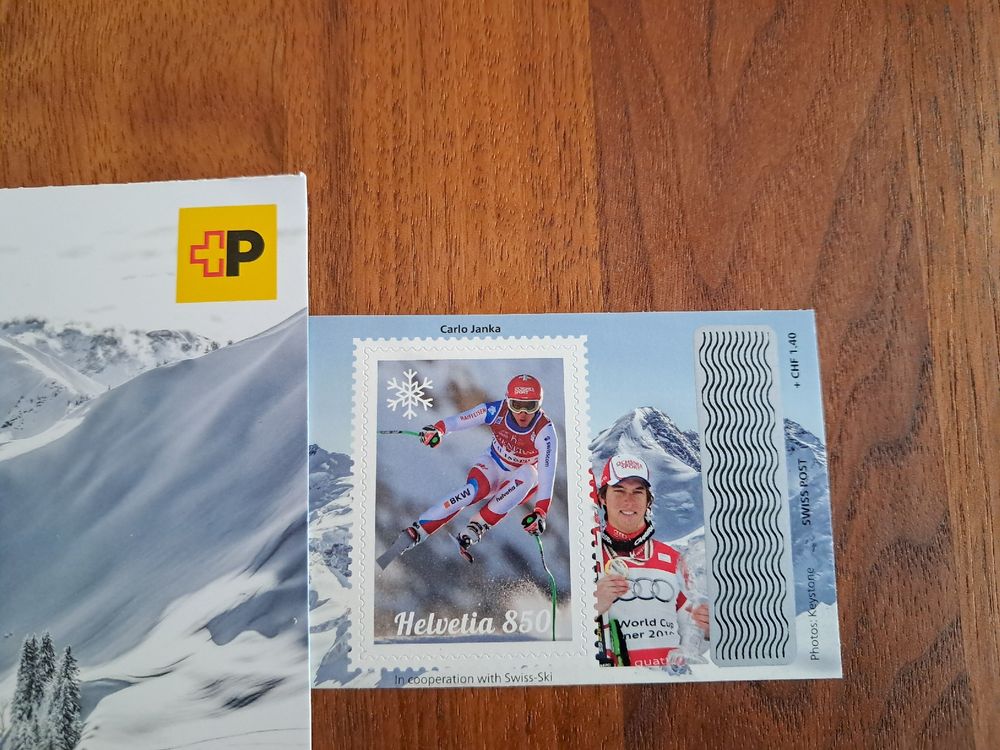 Tutti i francobolli: Swiss Crypto Stamp 5.0 ID 6 Carlo Janka – Nuovo e nell'imballaggio originale da Vezia venduto da Spartaca