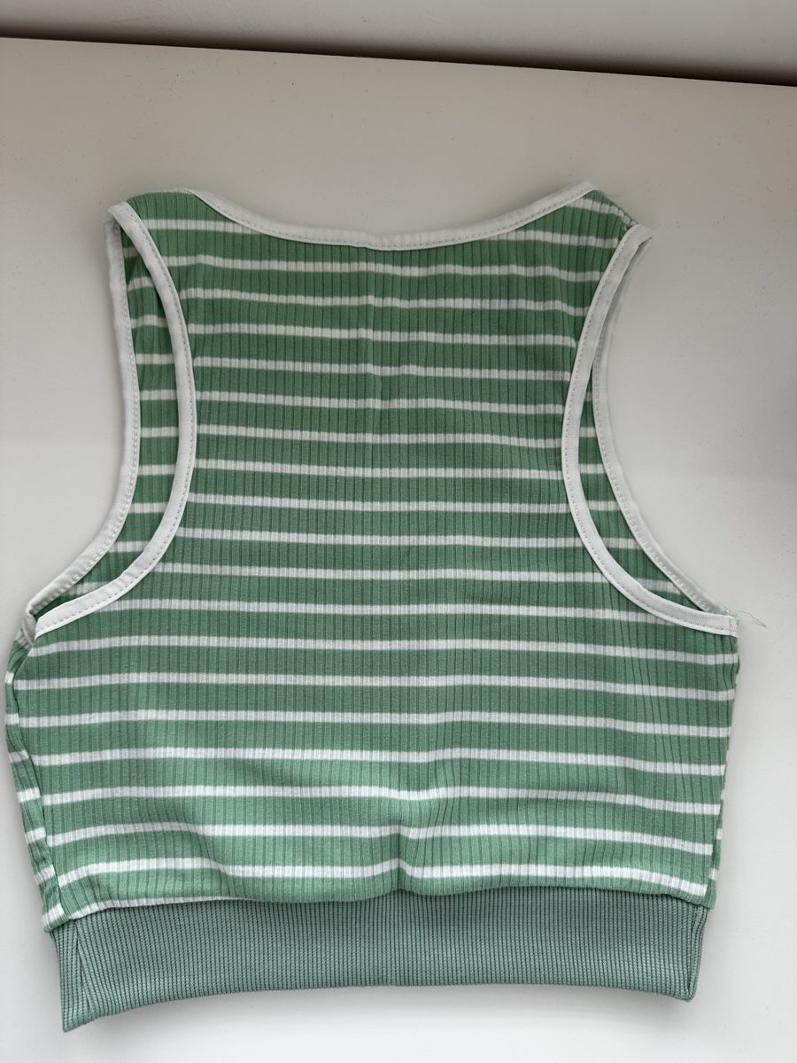 Shein Top: Sommer Crop Top gestreift – Nuovo (secondo la descrizione) da Romanshorn venduto da laa_279h 1