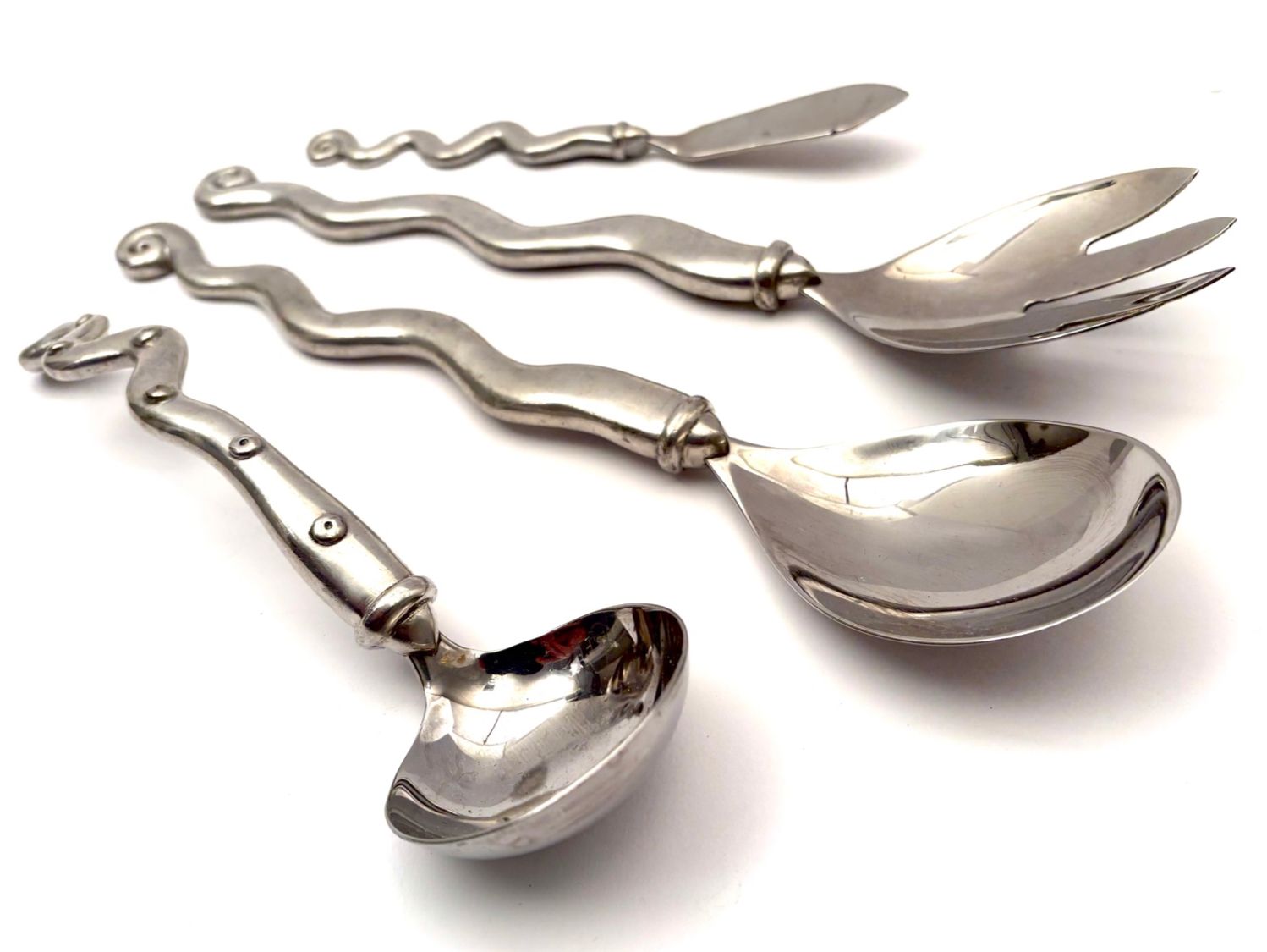 Set di posate: Salatbesteck Carrol Boyes Neu – Nuovo (secondo la descrizione) da Küsnacht ZH venduto da Vuit-on 2