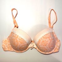 BH mit Bügel ohne Push up orange 75B /Unterwäsche